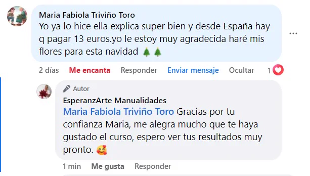 Testimonio alumna